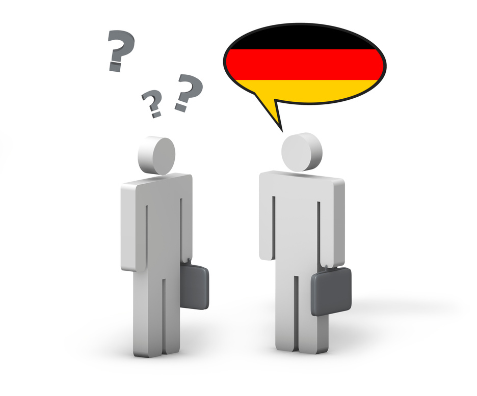 Business German Language Concept